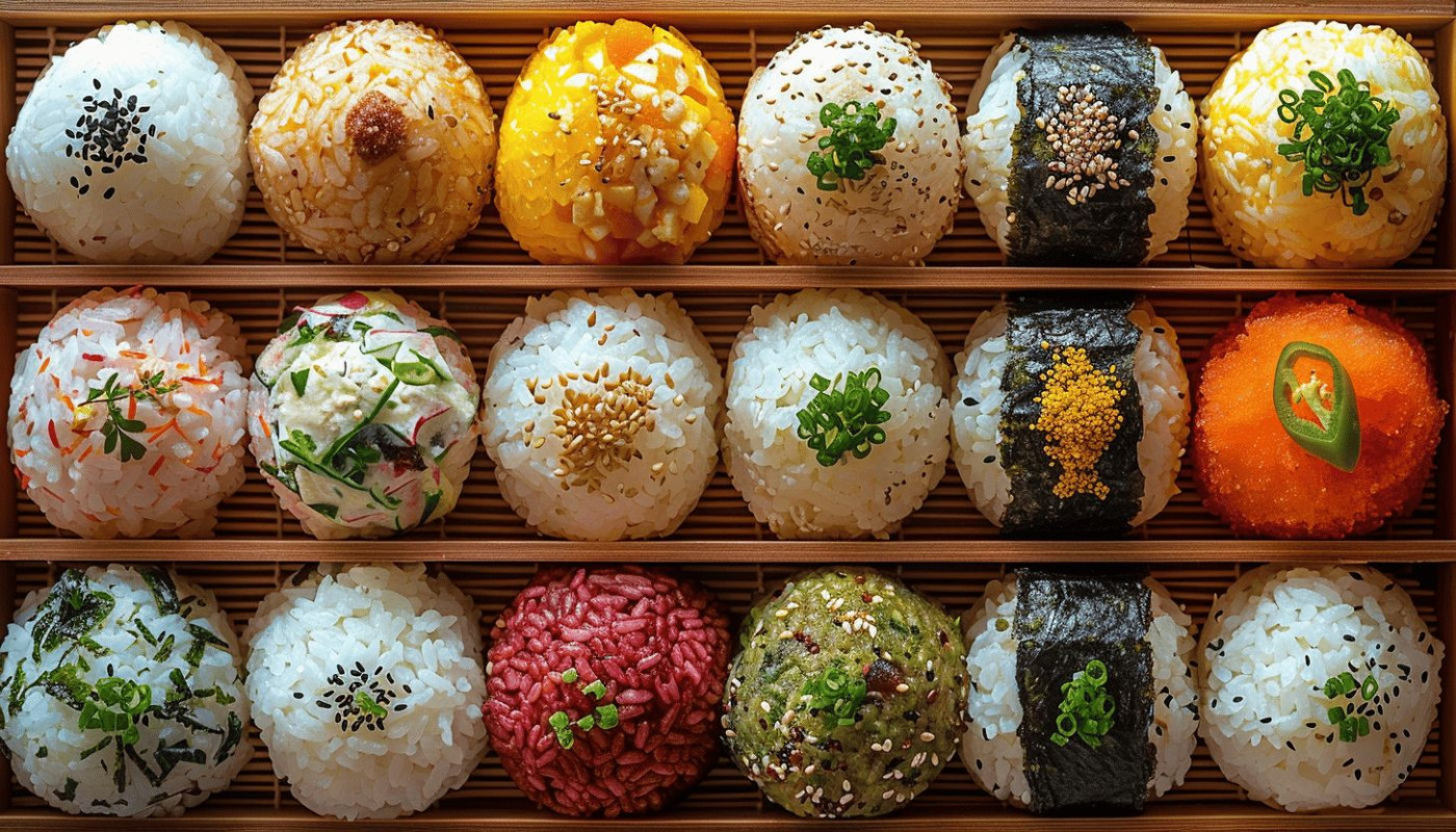 Les différentes variétés régionales d'onigiri au Japon